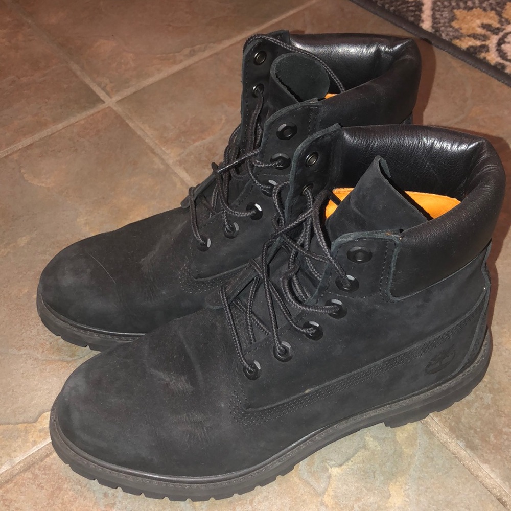 Black Timberland Boots
